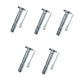 Qty 5: Shear Pins with Cotter Pin, 1-5/8" x 1/4" Fits Arnold