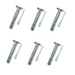 Six (6) Snow Thrower Shear Pins and Cotter Pins Fits Cub Cadet Models 73804124A