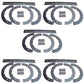 Qty 5: Snow Blower 6-Piece Paddle Sets & Scraper Bars  Fits MTD Replaces 15687