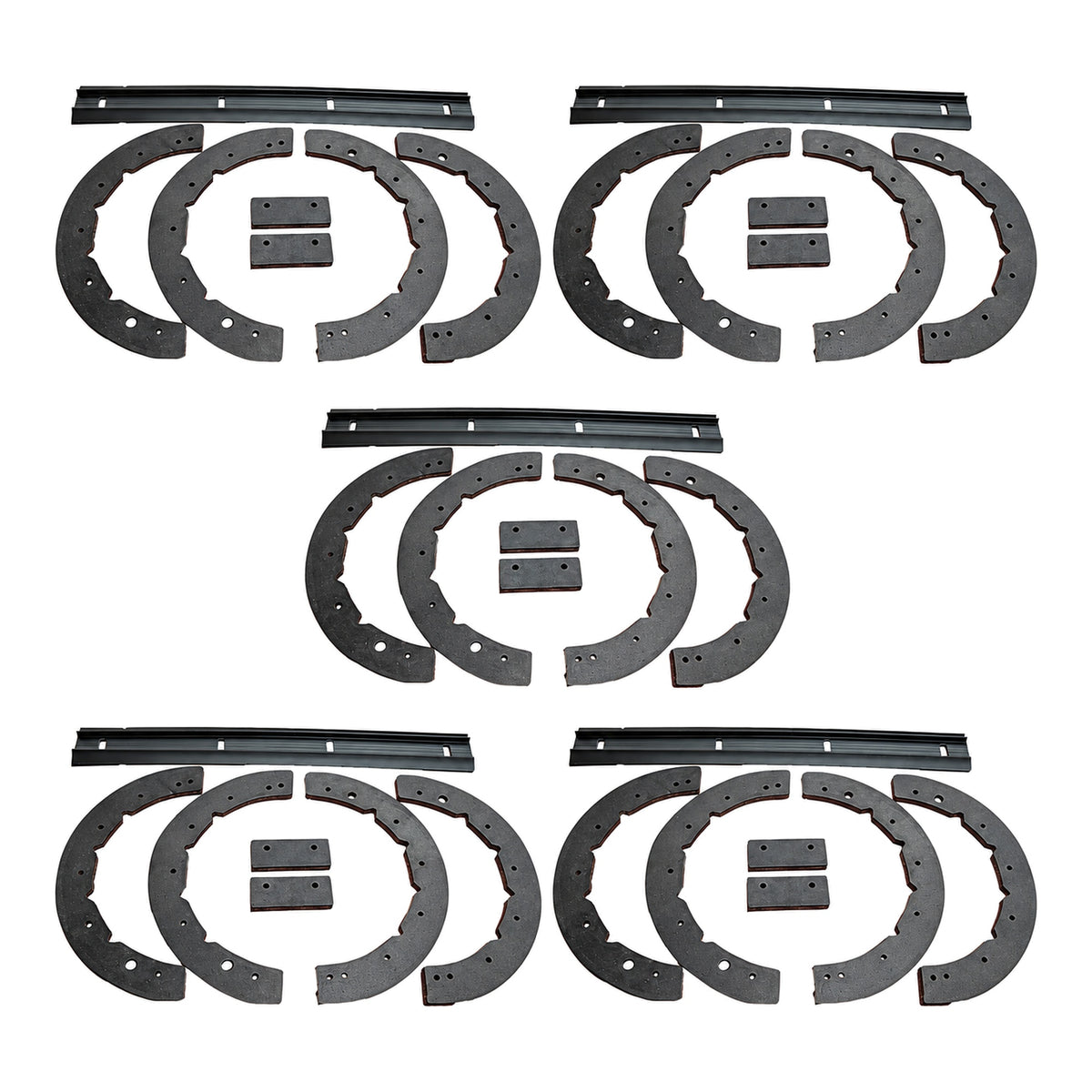 731-1033 Five New Aftermarket Replacement Snow Blower Paddle Set (6 pcs)