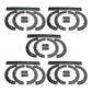 5 Sets of Paddles and Scraper Bars Fit MTD Snow Blowers - 2-Cycle Single Stage