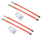 Qty 2: Pair of 24" Orange Blade Markers
 Fits Western Replaces 62595