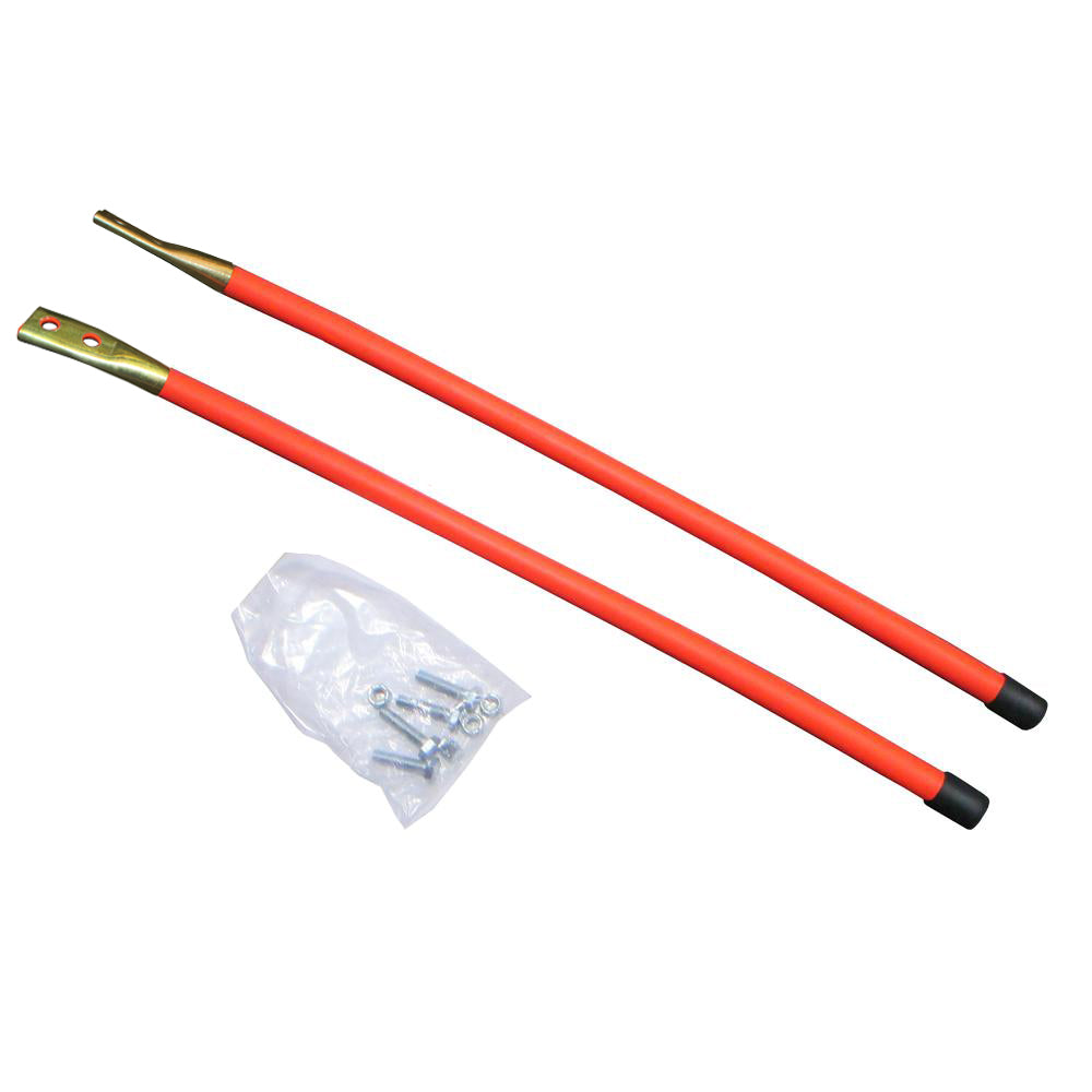 62595 Qty 2: Pair of 24" Orange Blade Markers  Fits Western