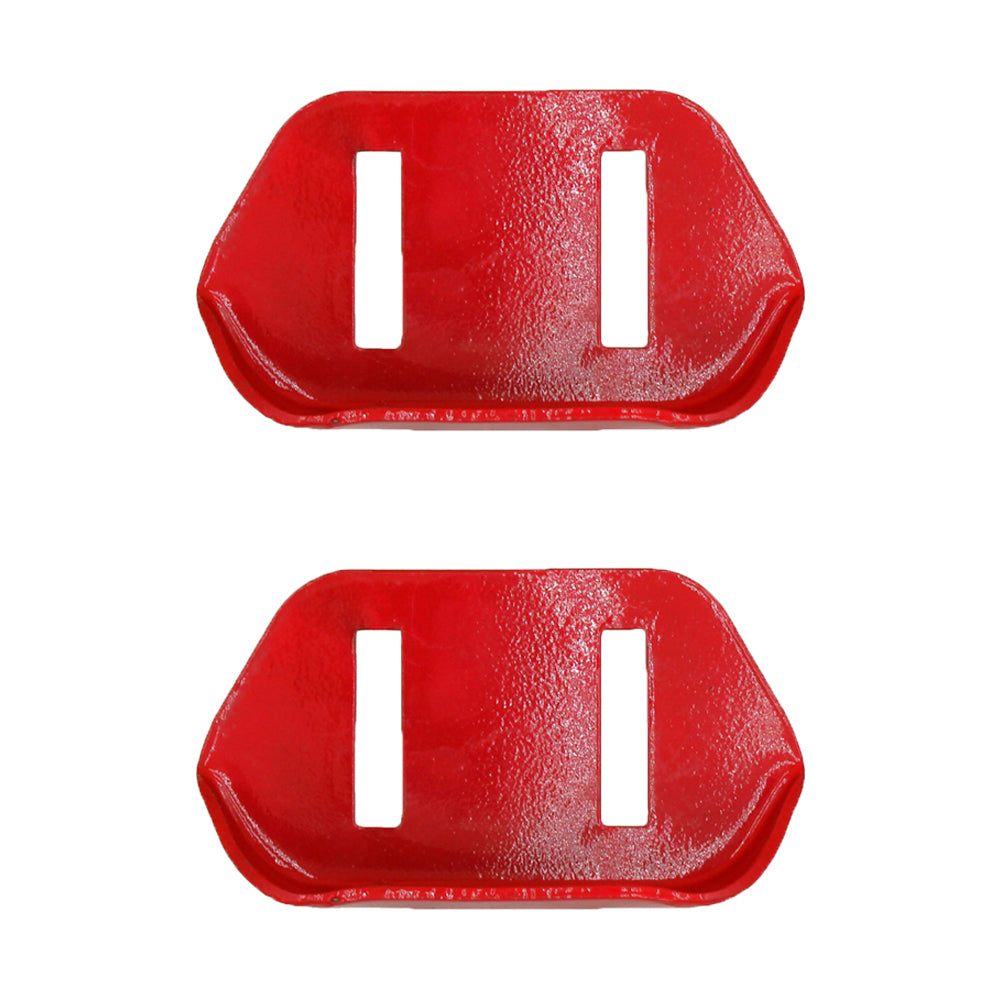 40-8160 Qty 2: Skid Shoe (Red)
 Fits Toro Two-Stage Snow Blowers