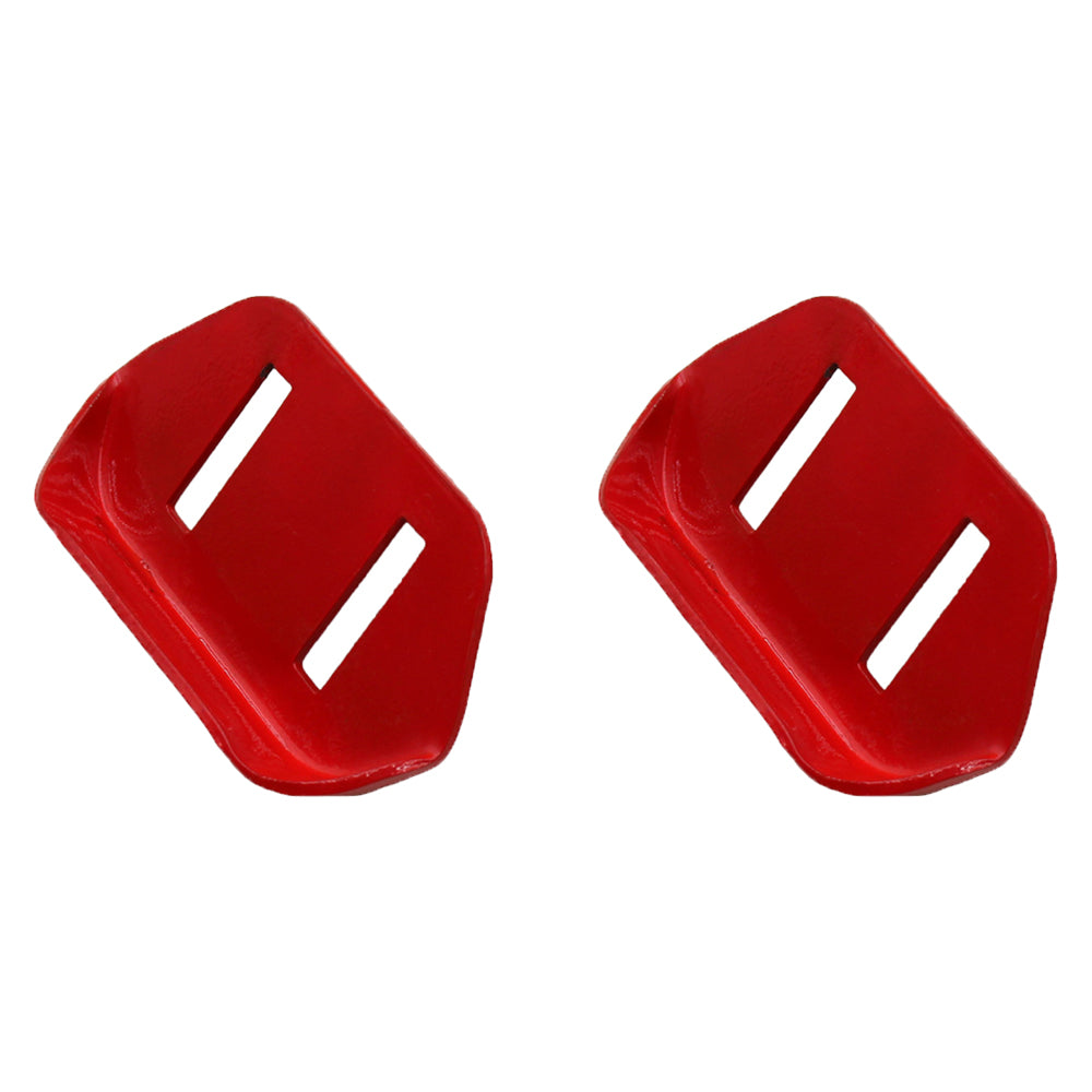 40-8160 Qty 2: Skid Shoe (Red)
 Fits Toro Two-Stage Snow Blowers
