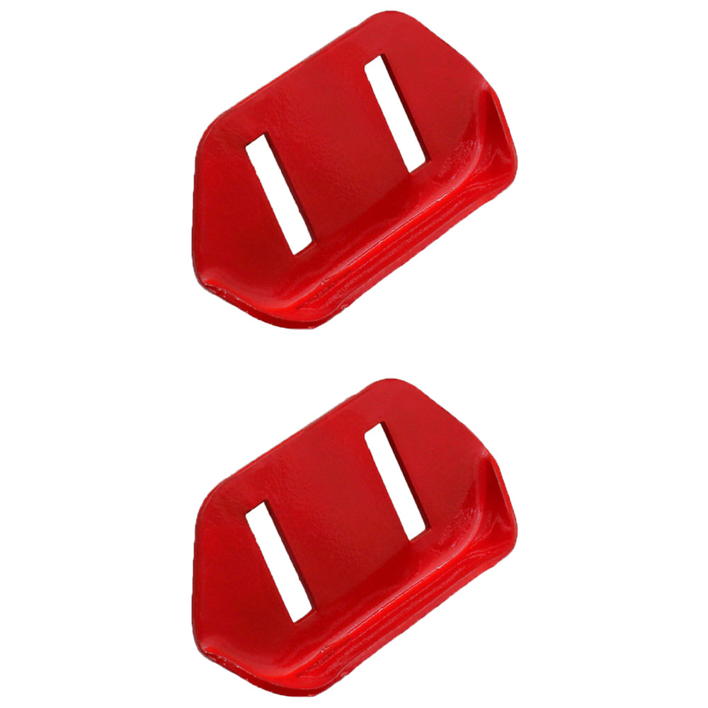 40-8160 Qty 2: Skid Shoe (Red)
 Fits Toro Two-Stage Snow Blowers
