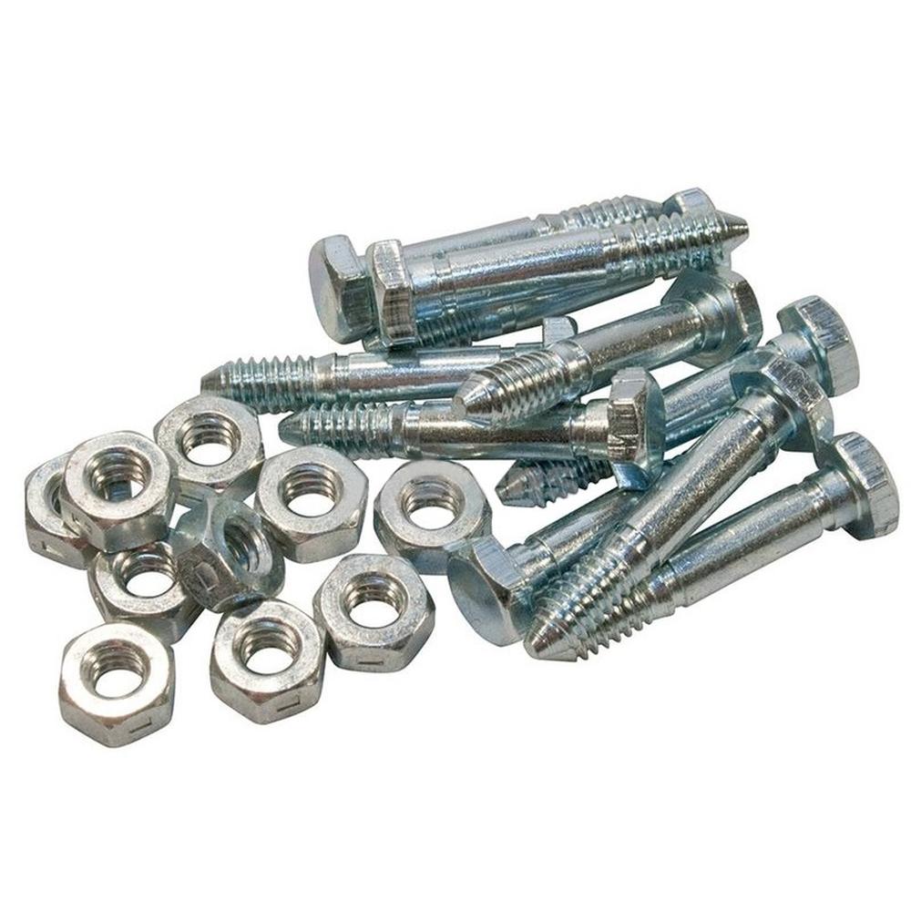05907100 Qty 10: Shear Pin with Nut, 1-7/16" x 1/4" Fits Ariens