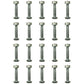 342449 Qty 20: Shear Pin with Nut, 1-7/16" x 1/4" Fits Jacobsen