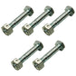 05907100 Qty 5: Shear Pin with Nut, 1-7/16" x 1/4" Fits Ariens ST524 ST624 ST724
