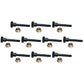 90102-732-010 Qty 10: Shear Pin with Nut, 1-29/32" Fits Honda