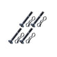 Four New Shear Pins w/ Cotter Pins 1/4" X 1-7/8" Various Applications & Models