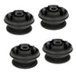 Qty 4: Rubber Front Mount Dampers Fits Farmall Replaces 83983548