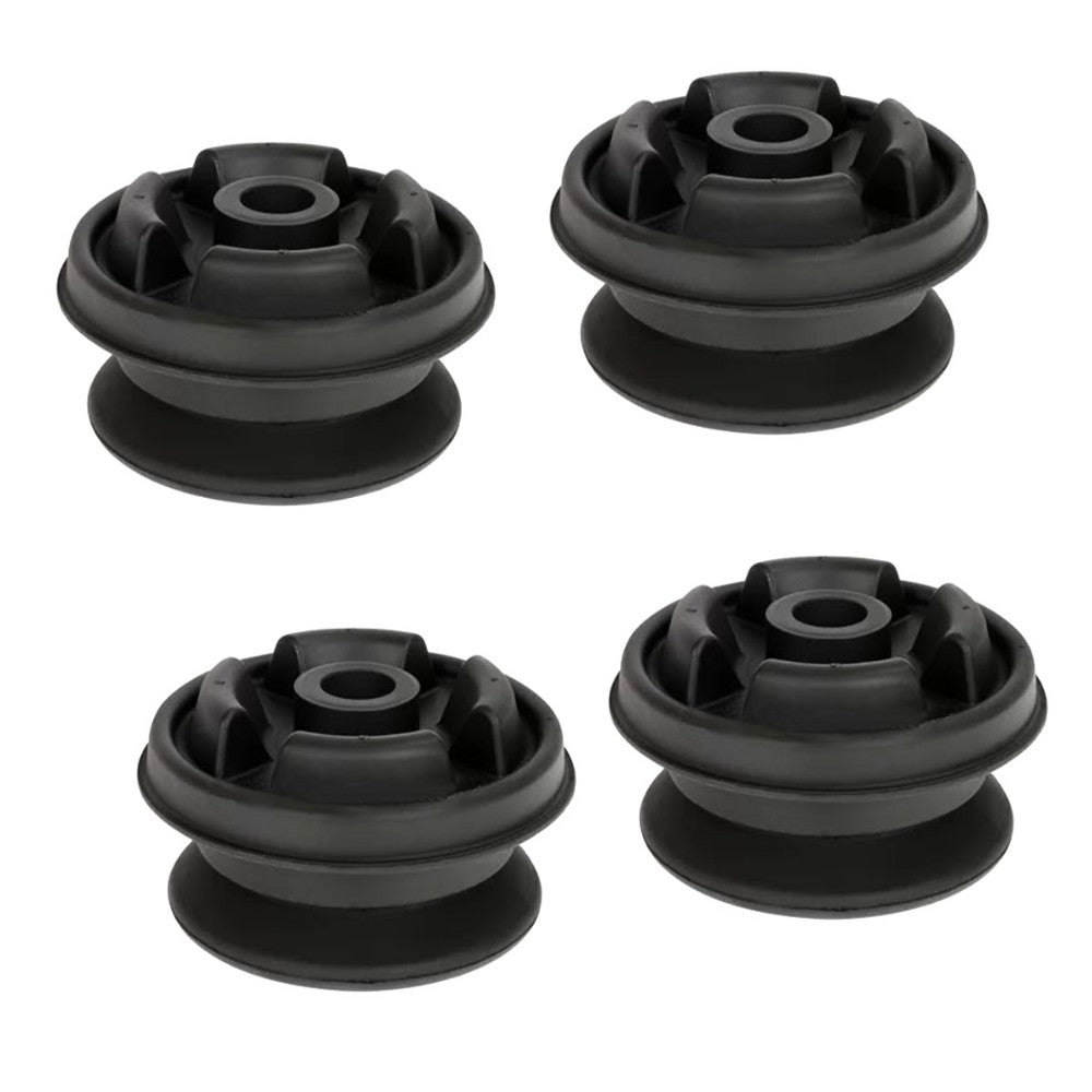 Qty 4: Rubber Front Mount Dampers Fits New Holland Replaces 83983548