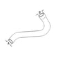 One (1) New Aftermarket T100294 Lower Radiator Hose Fits John Deere Models