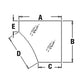 A-T165336 Left Hand Lower Door Glass - Fits John Deere 310G, 310SG, 315SG, 410G