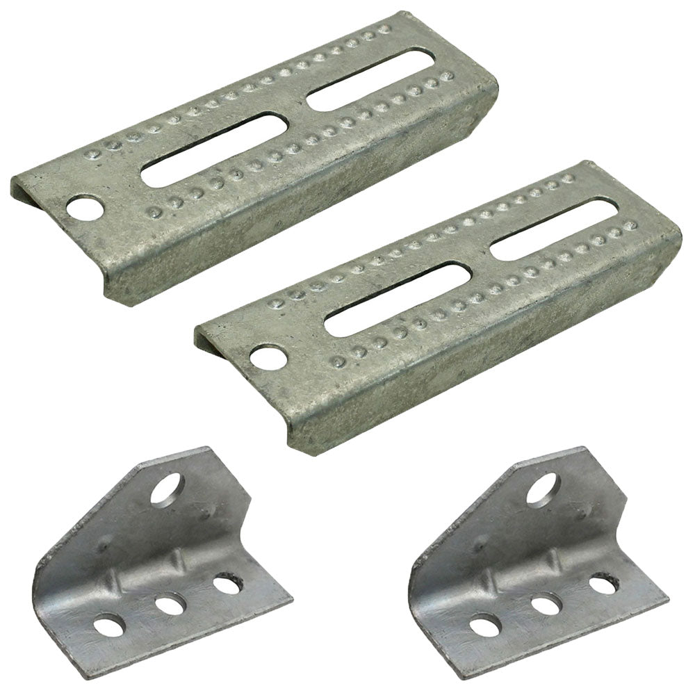 Qty. 2: 8" Bunk Board Bracket Kits Fits Universal Products Replaces 81210