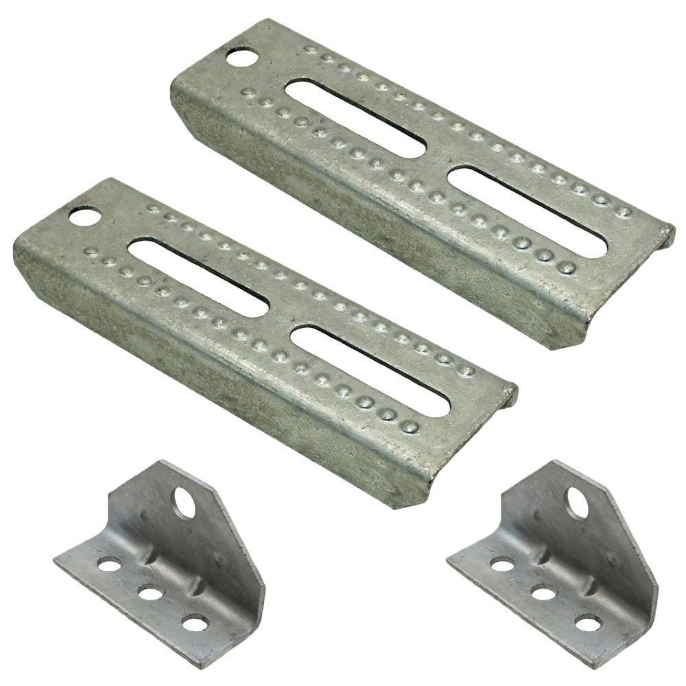 Qty. 2: 8" Bunk Board Bracket Kits Fits Universal Products Replaces 81210