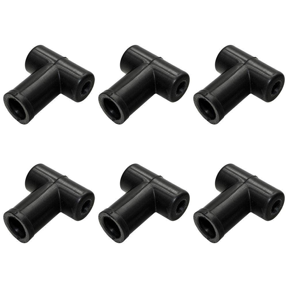 6 FUEL INJECTION RETURN LINE BOOTS Fits John Deere Fits JD 7720 820 8430 8630