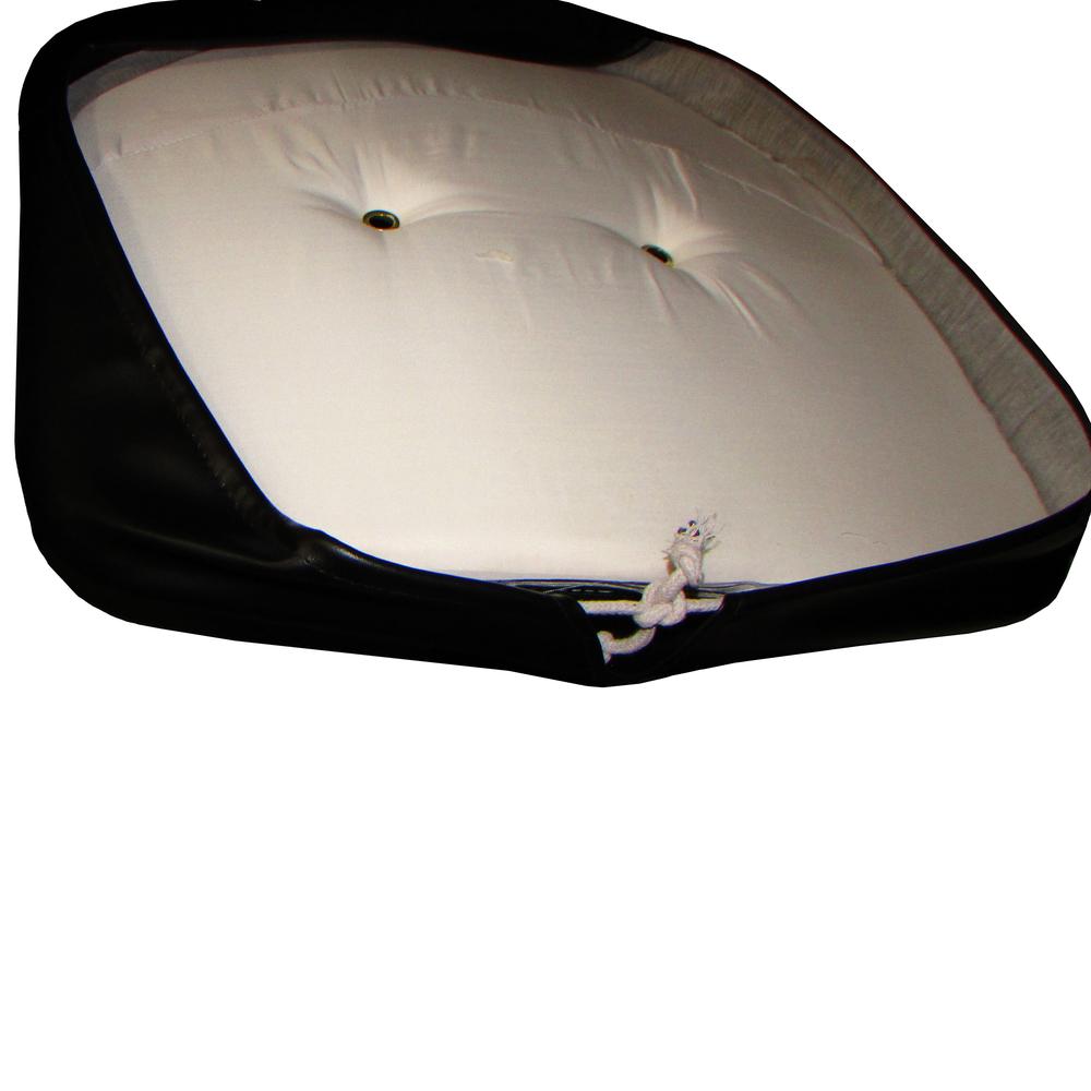 Black T295BLK Tractor Pan Seat Cover Fits Ford Fits John Deere Fits Massey Fergu