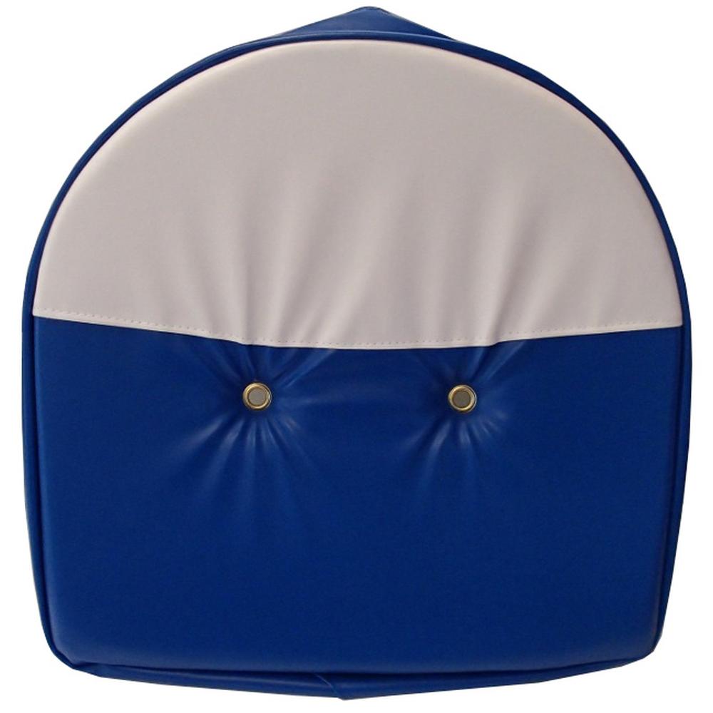 T295BW One New Blue & White Bottom Tractor Pan Seat Cover Fits Ford