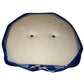 T295BW One New Blue & White Bottom Tractor Pan Seat Cover Fits Ford