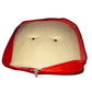 T295OW Orange & White Seat Cushion Fits Universal Products