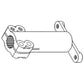 Fits John Deere Parts Coupler T31093 762 (IND),646 (IND),644 (IND),544 (IND),444