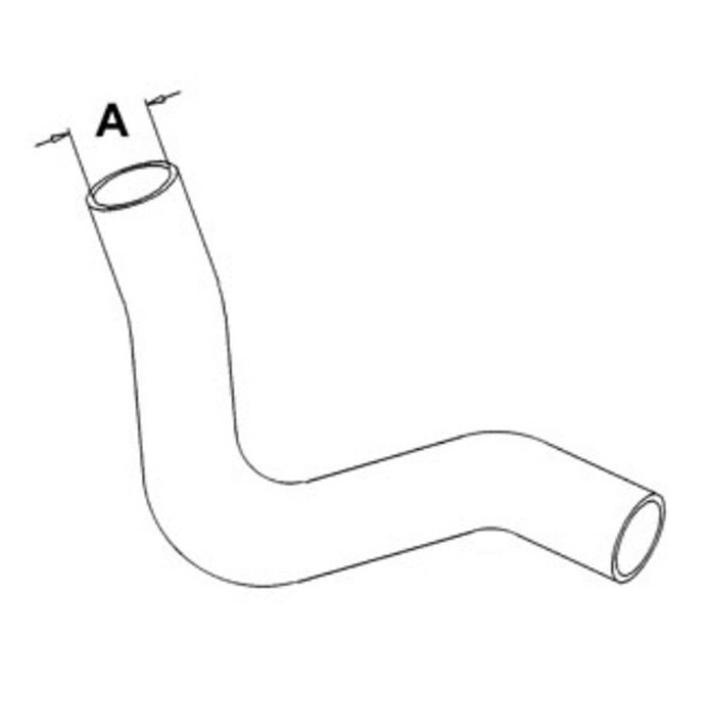 T33401 Top Radiator Hose Fits John Deere