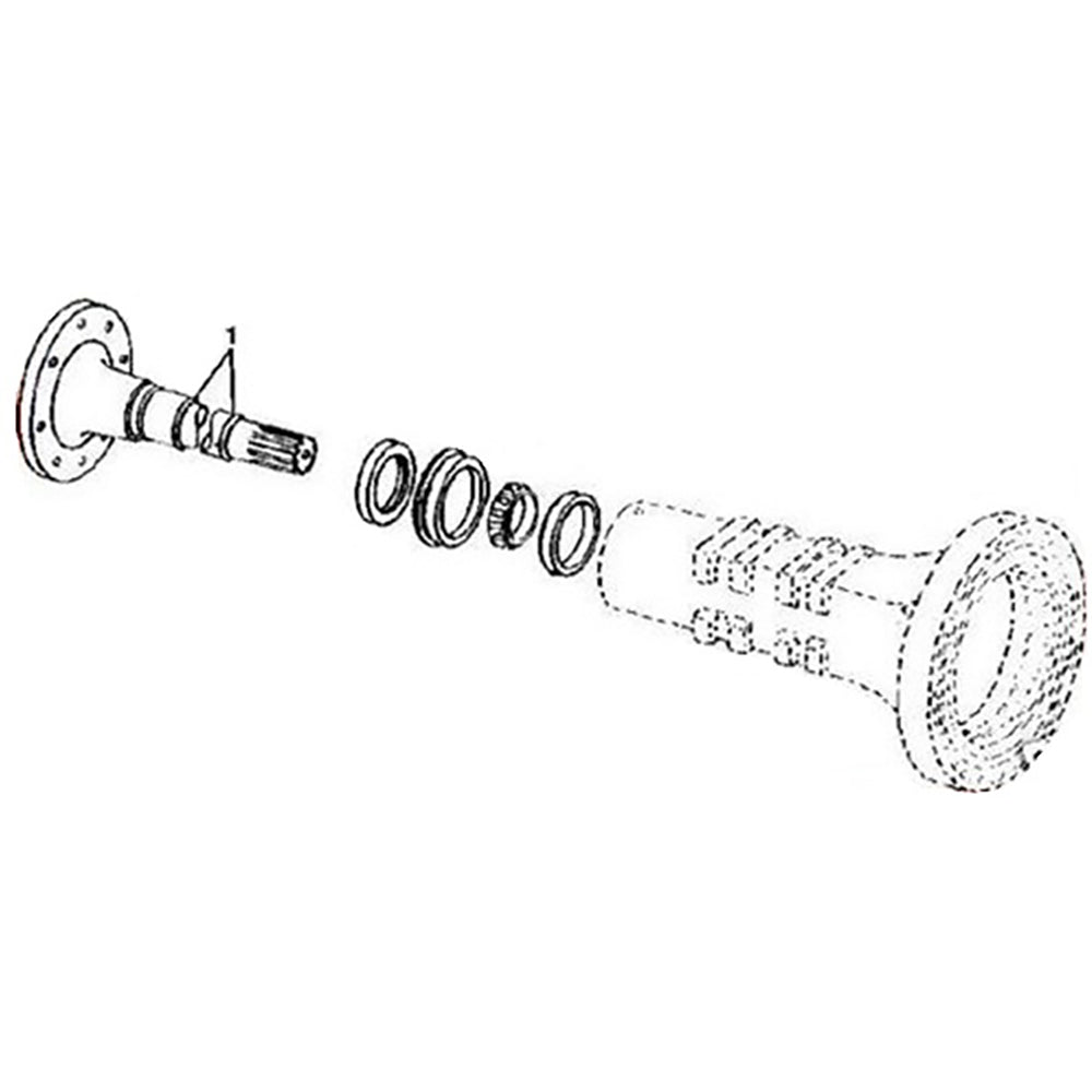 T38554-AIC Rear Axle