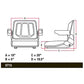 0278302 Black Universal Seat Fits Universal Products
