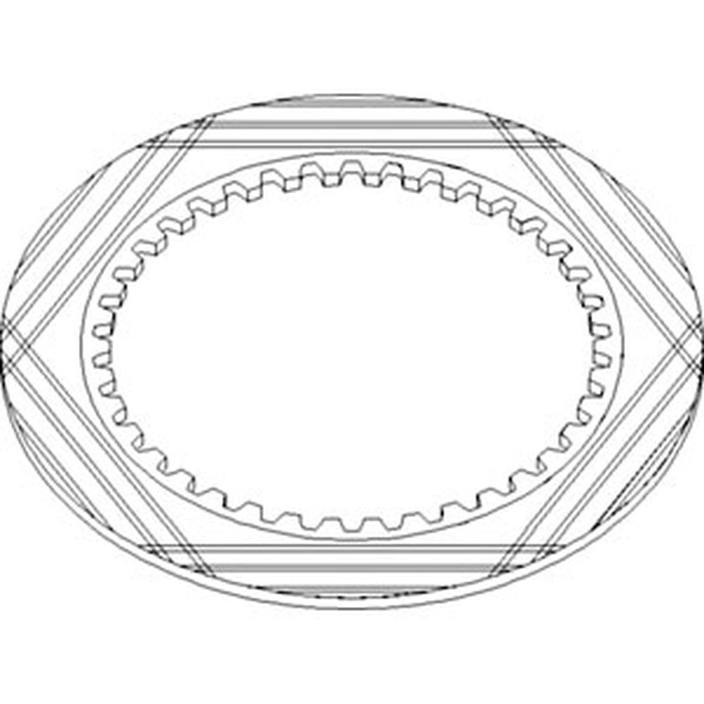 313714-480 Friction Disc Fits John Deere 450E 450G 455E 455G 550B 550G 555B 555g