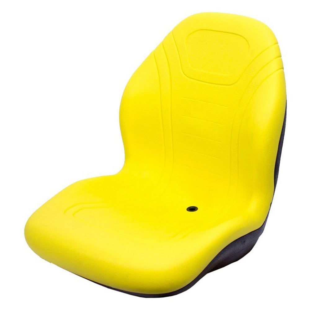 High Back Yellow Seat Fits JD Fits John Deere Riding Mowers