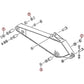 TH102445 Seal Fits John Deere 330CLC, 350DLC, 350GLC, 370C