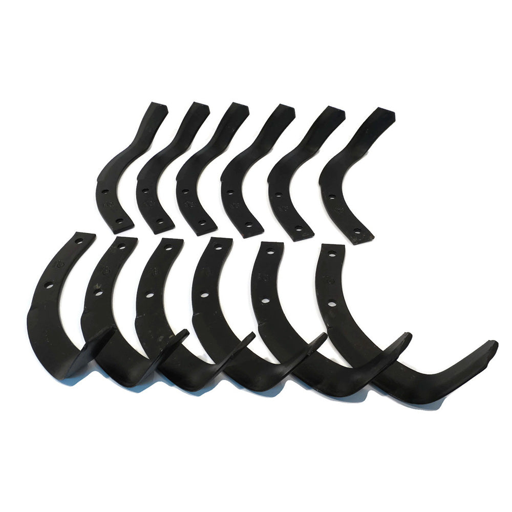 New Tiller Tine Set Fits Husqvarna 532 10 11-93 532101193 532 10 11-94 532101194
