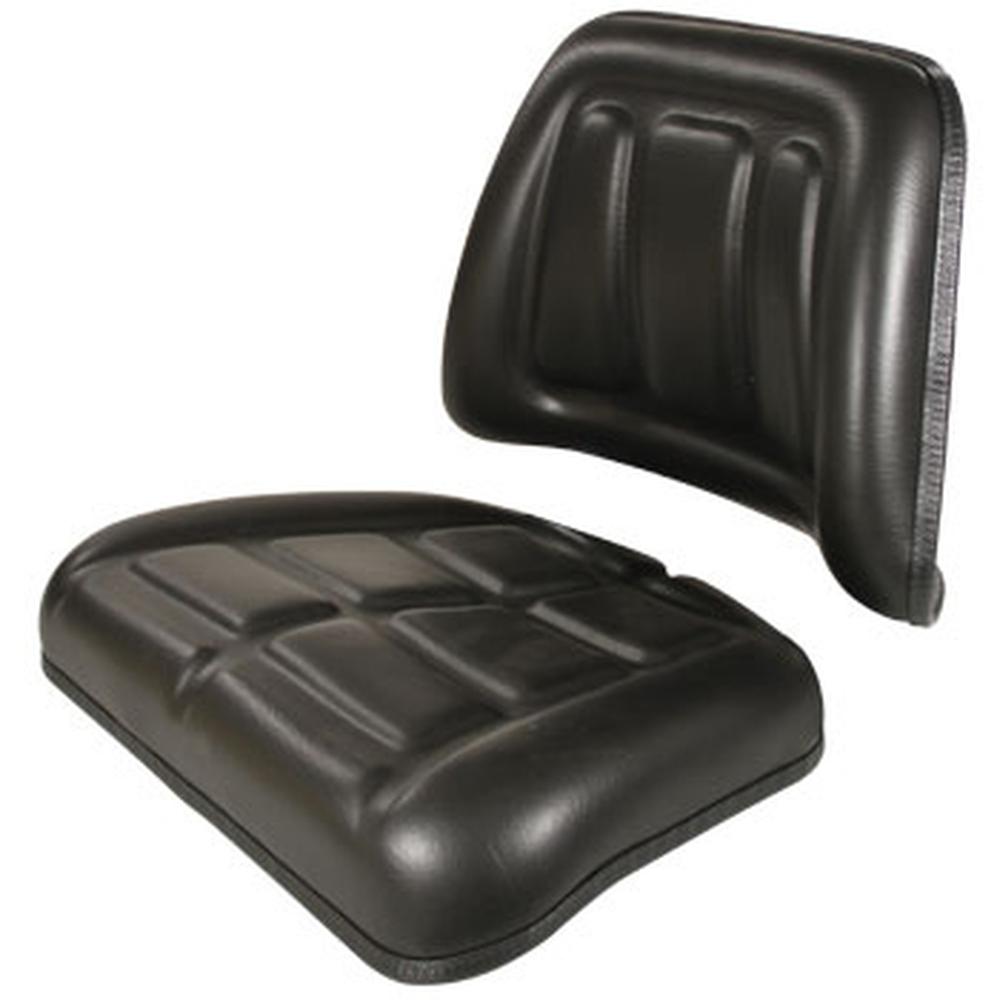 TBR01BL Black Seat Cushion Set Fits John Deere