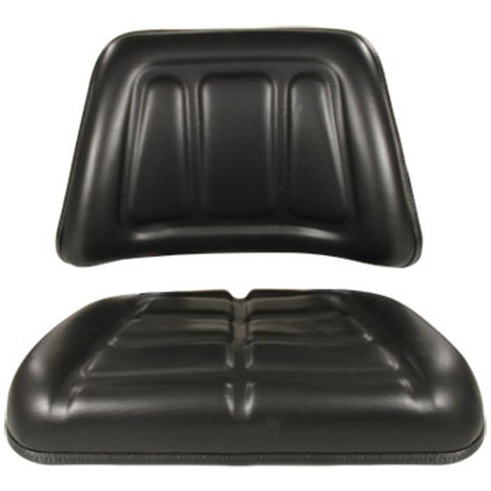 1907116M1 Black Seat Cushion Set Fits Massey Ferguson