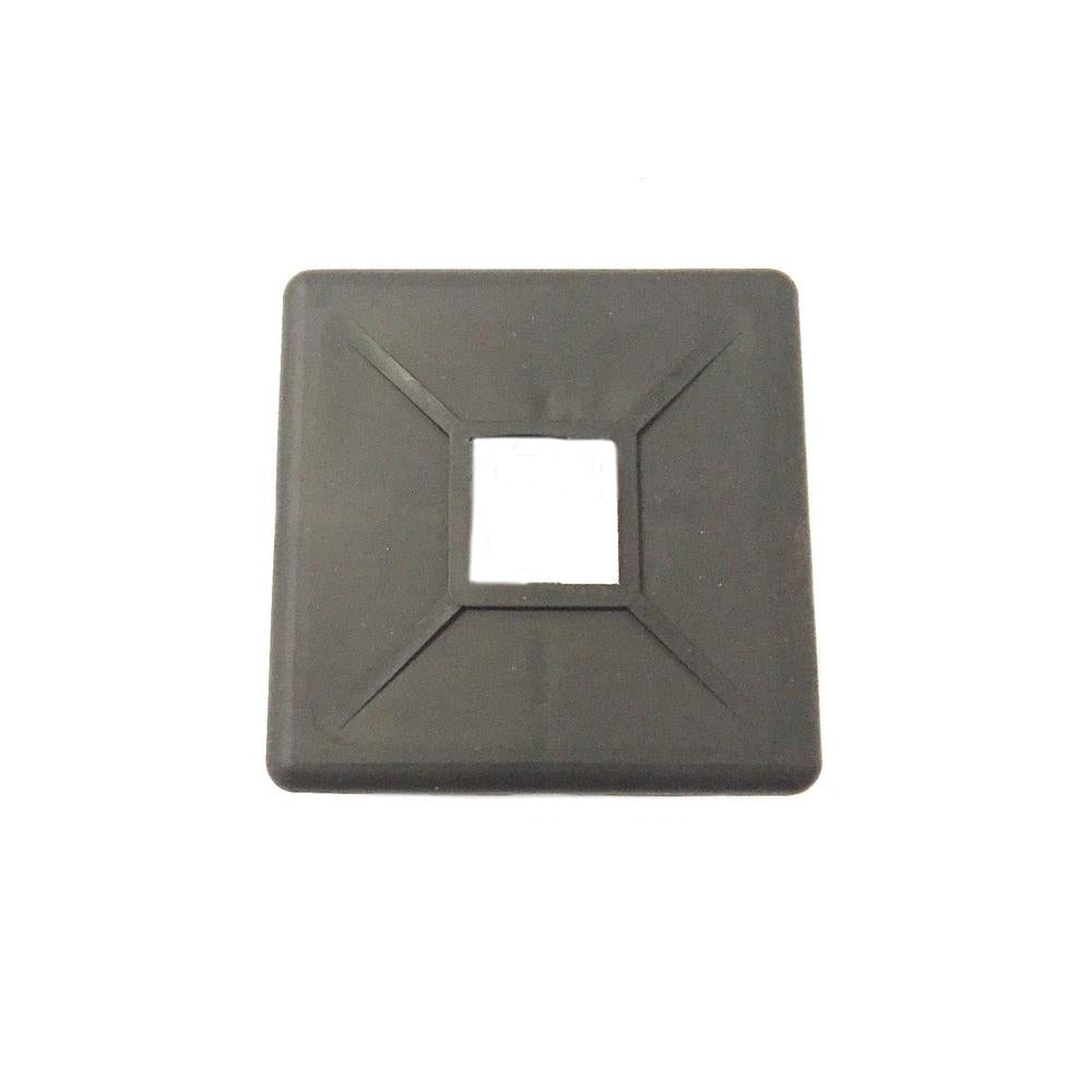 4" Square Rubber Bumper Plug Cap End Cover Camper RV Trailer