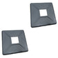 OTK20-0470 Qty 2: 4" Square Rubber Bumper Plug Fits Internal Use