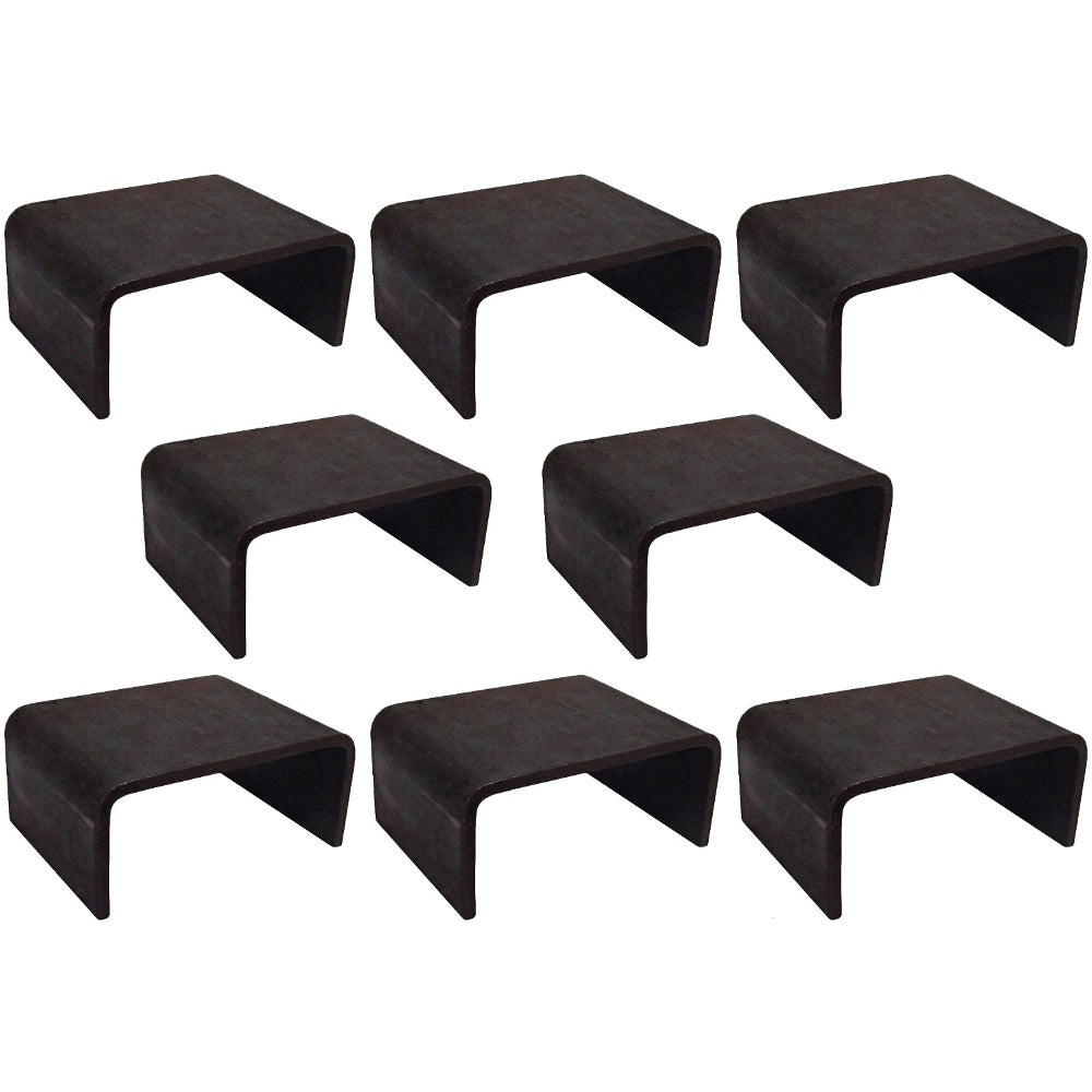 1000103 Qty 8: Weld-on 6 gauge Stake Pocket Fits Universal Products Various