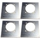 DRP5MP Qty 4: Recessed D-Ring Mounting Plate Fits Universal Products