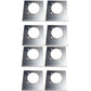 DRP5MP Qty 8: Recessed D-Ring Mounting Plate Fits Universal Products
