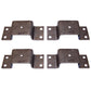 4-pack bolt-on tapered stake pocket for trucks & trailers - PK-BSP