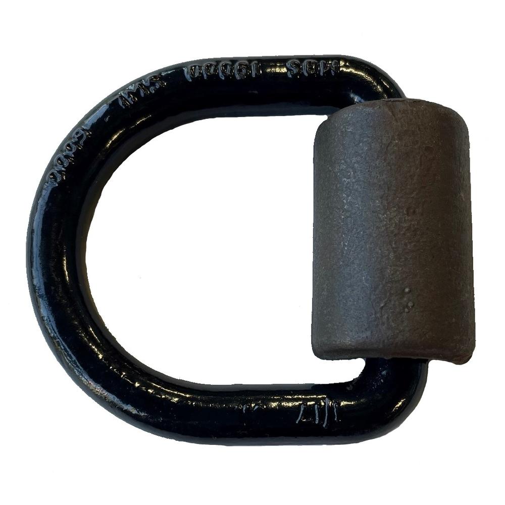 SR15-BLK D-Ring, 5/8" Weld-on (Black) Fits Universal Products