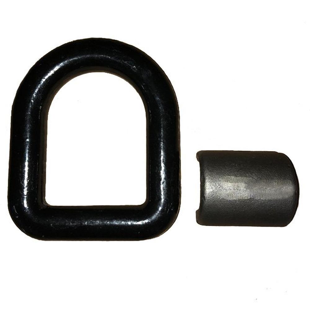 Tlu28-0017 D-Ring, 1" Weld-on (Black) Fits Universal