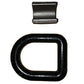 Tlu28-0017 D-Ring, 1" Weld-on (Black) Fits Universal