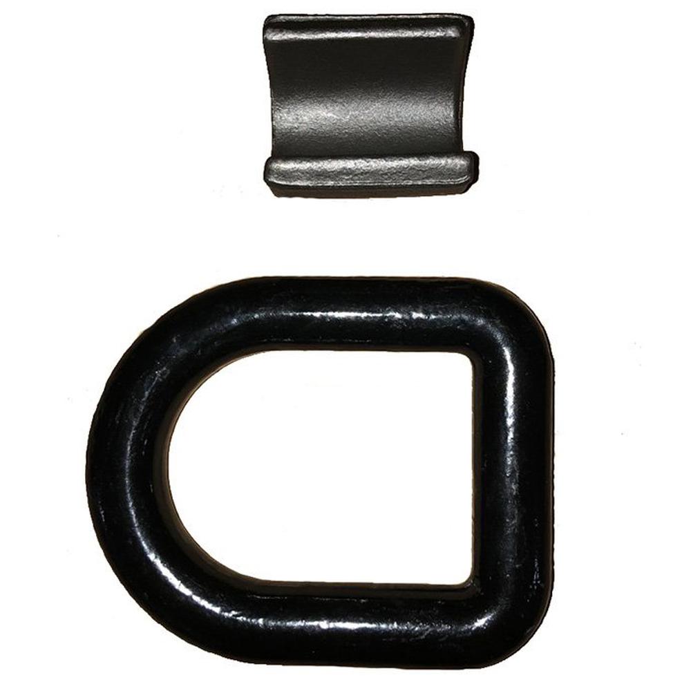 Tlu28-0017 D-Ring, 1" Weld-on (Black) Fits Universal