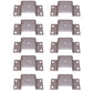 10 Pack Tapered Bolt-on Stake Pocket for Trailers & Trucks 10 Gauge
