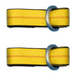 Qty 2: Heavy Duty Lasso/Wheel Lift Straps  (Yellow)  Fits Universal Products