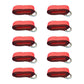 (10) Car Hauler Lasso Wheel Tie Down Straps 12' w/D-Ring for Tow Dolly Tow Truck