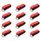 N/A Qty 12: Heavy Duty Lasso/Wheel Lift Straps (Red) Fits Universal